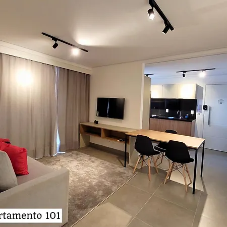 Apartamentos Na Ponta Da Praia Housi By Book Santos Room photo